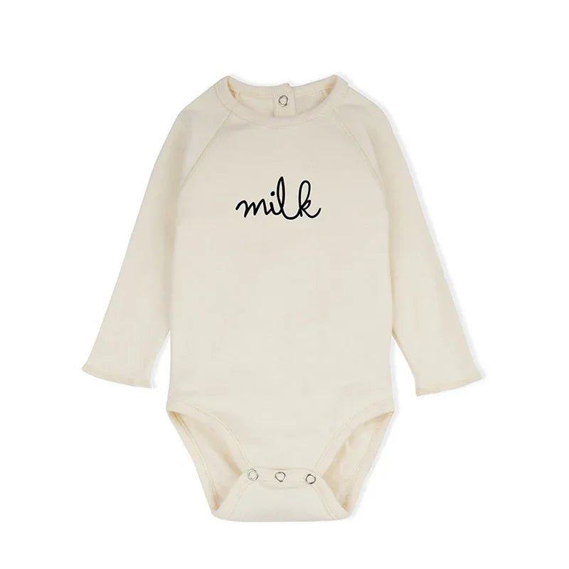Newborn Baby Rompers Long Sleeve Organic Cotton Brand Infant Boys Girls Floral Print Onesie Spring Autumn Newborn Baby Clothes - Baby Organic