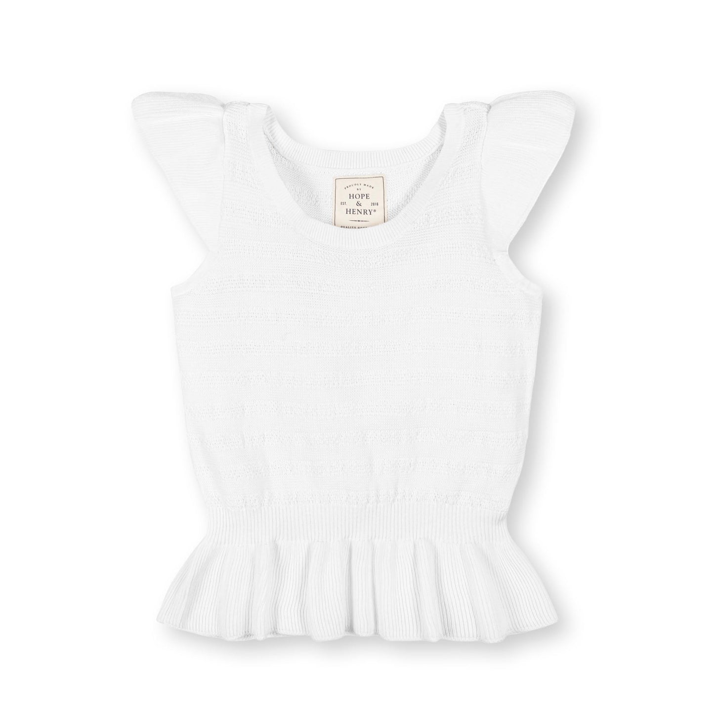 Organic Peplum Sweater Top - Baby Organic