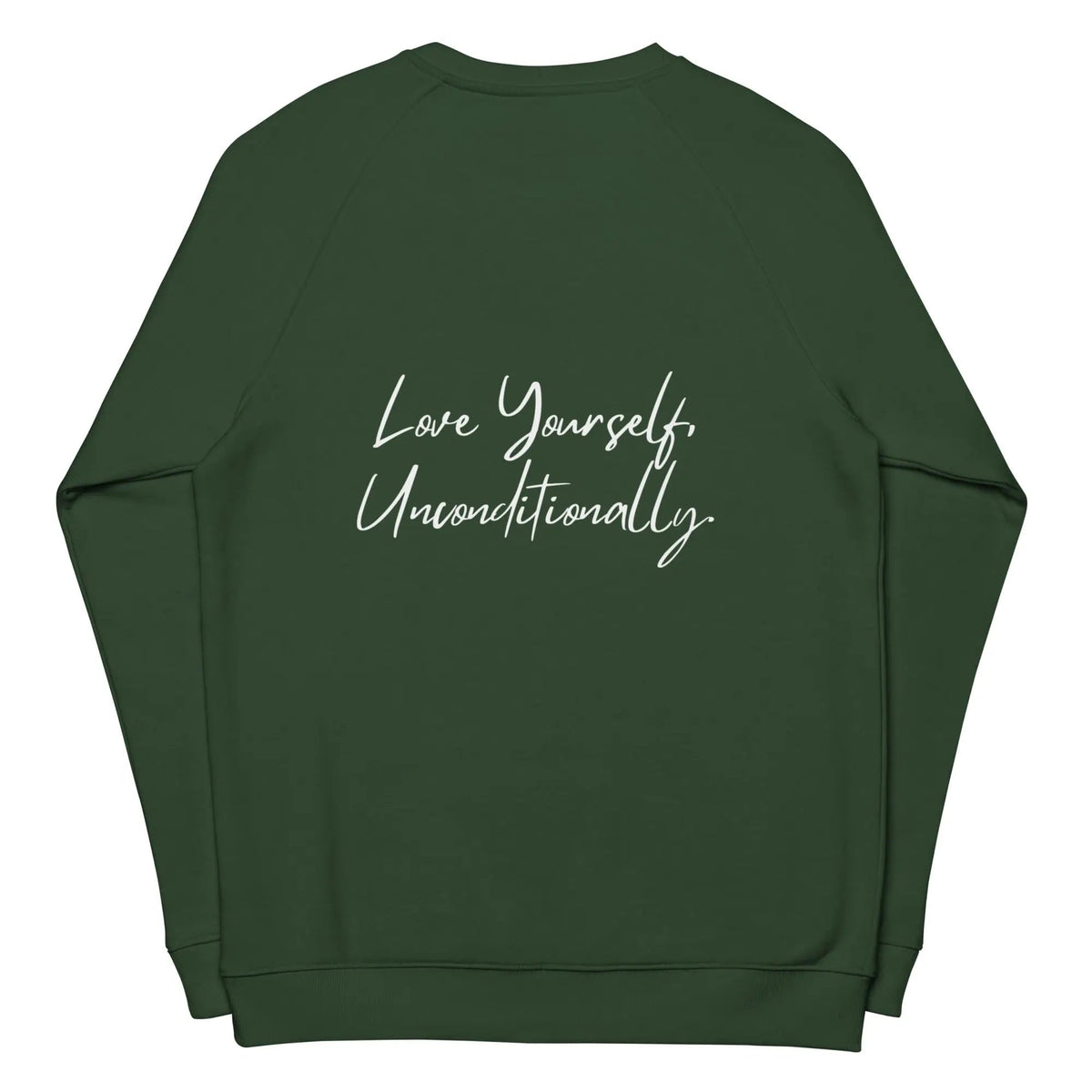 Organic Sweatshirt SELF LOVE Unisex Organic Raglan Sweatshirt - Baby Organic