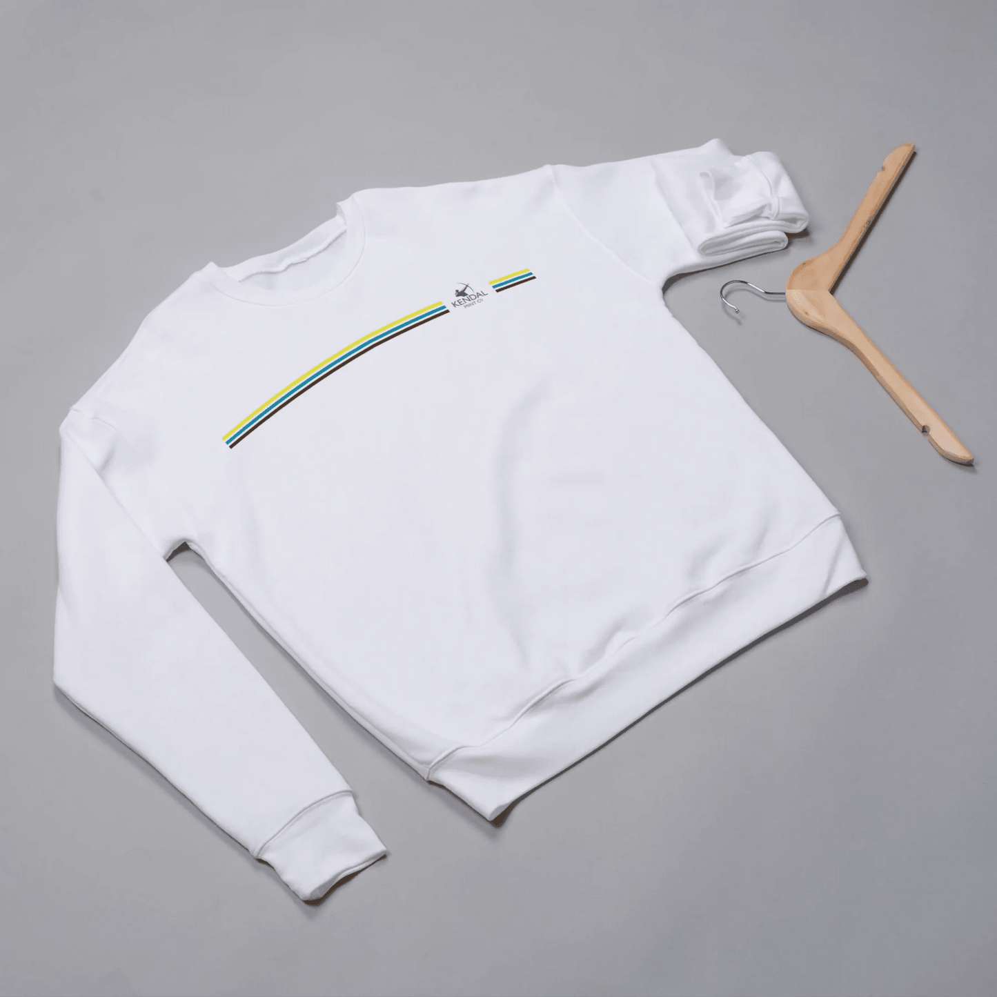 Organic Cotton White Sweater styled with casual outfit