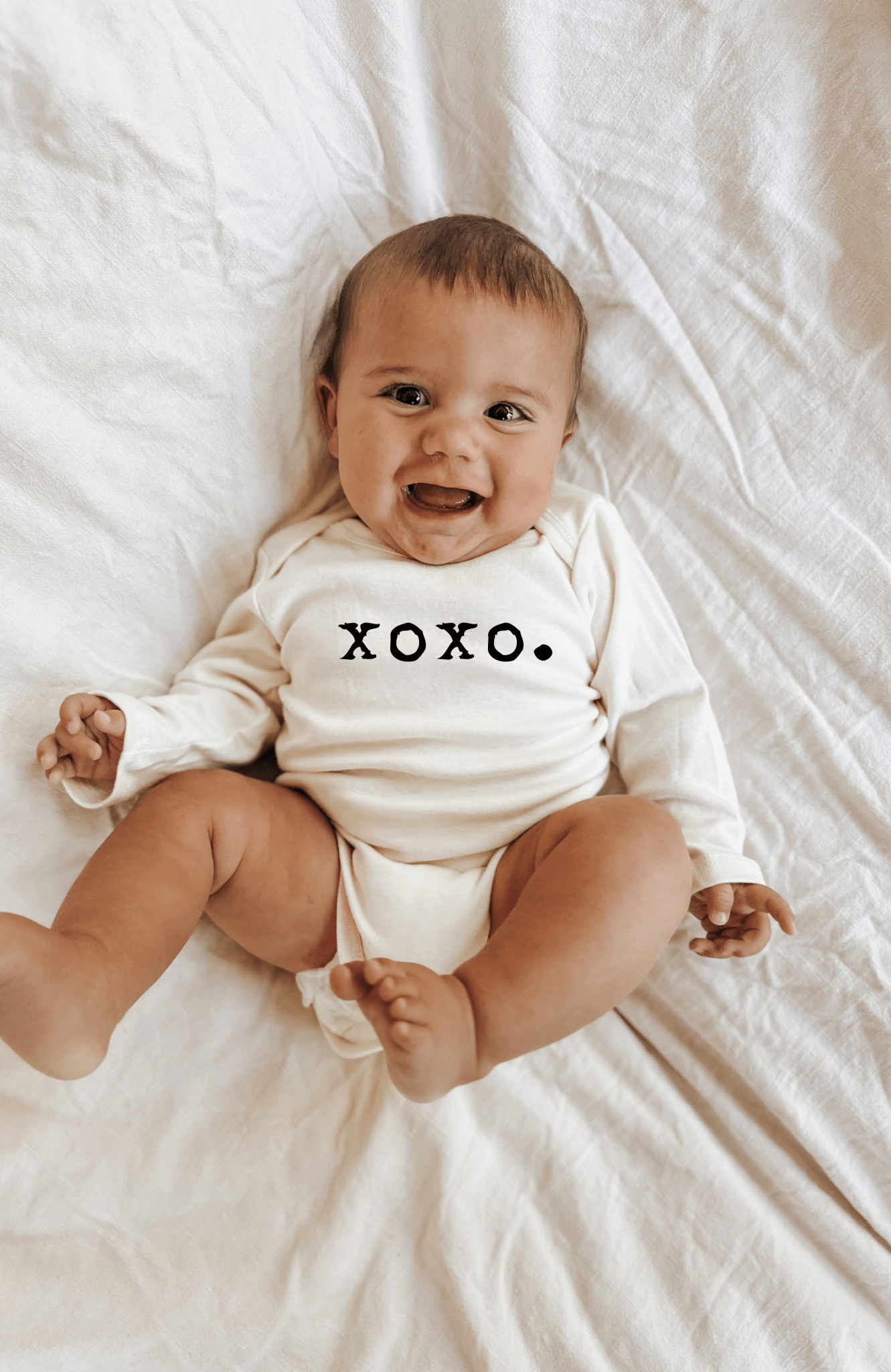 Xoxo. Organic Baby Bodysuit Long Sleeve - Baby Organic