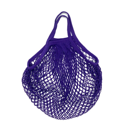 Reusable Grocery Bags Eco-Friendly Organic Cotton Mesh Tote Bags Portable Net String Bag for Shopping Storage Fruit Vegetable