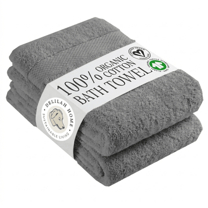 100% Organic Cotton Bath Towels Collection - Baby Organic