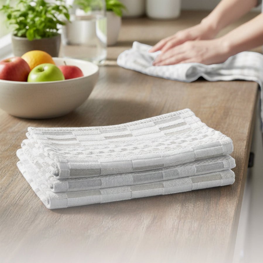 100% Organic Cotton Kitchen Towels - Baby Organic