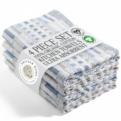 100% Organic Cotton Kitchen Towels - Baby Organic