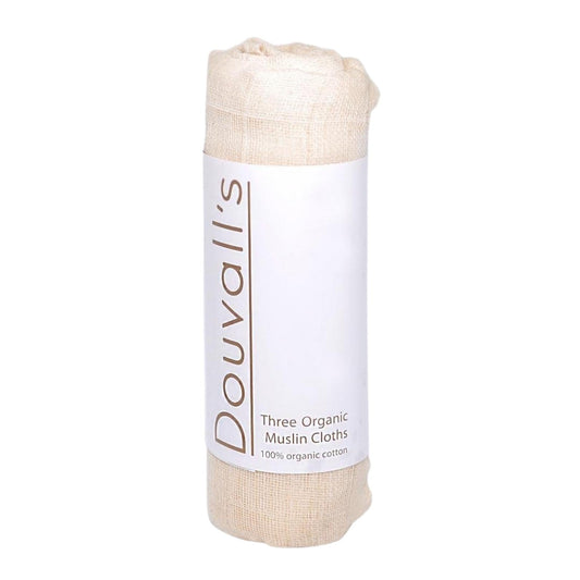 100% Organic Cotton Muslin cloth X3 | Handmade in the UK - Baby Organic