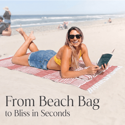 100% Organic Cotton Sunset Beach Towels - Baby Organic
