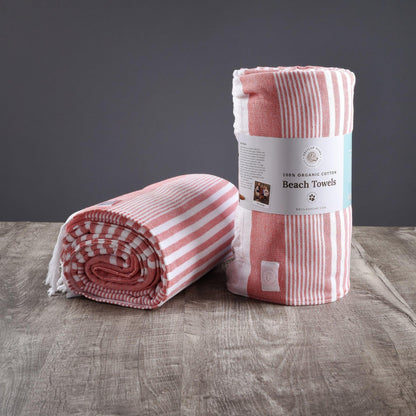 100% Organic Cotton Sunset Beach Towels - Baby Organic