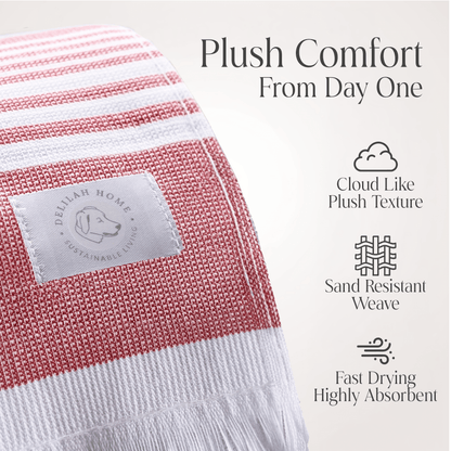 100% Organic Cotton Sunset Beach Towels - Baby Organic