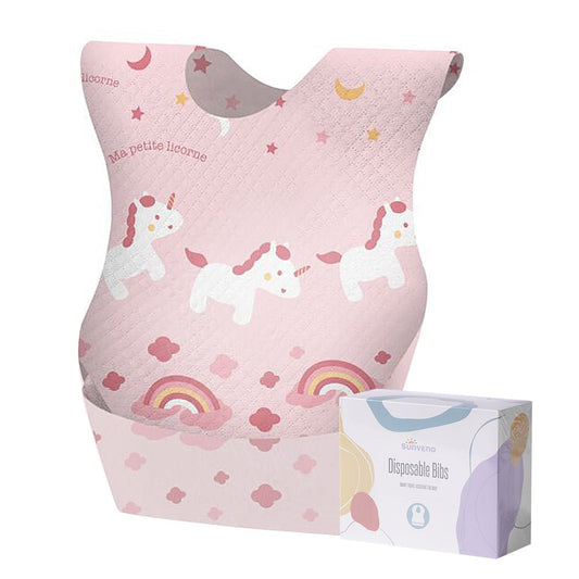 20 Pcs Disposable Baby Bibs - Baby Organic