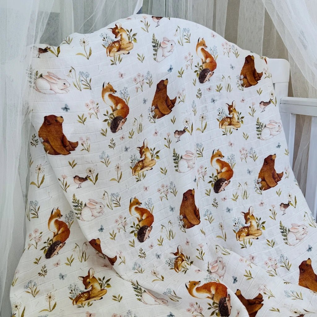 2026 New Organic Cotton Paris Swaddle Blanket Popular Styles Customize Designs for Baby Wrap Comforter - Baby Organic