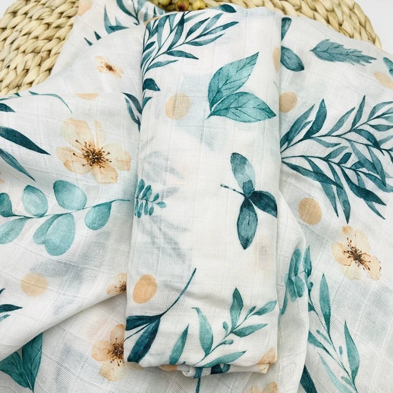 2026 New Organic Cotton Paris Swaddle Blanket Popular Styles Customize Designs for Baby Wrap Comforter - Baby Organic