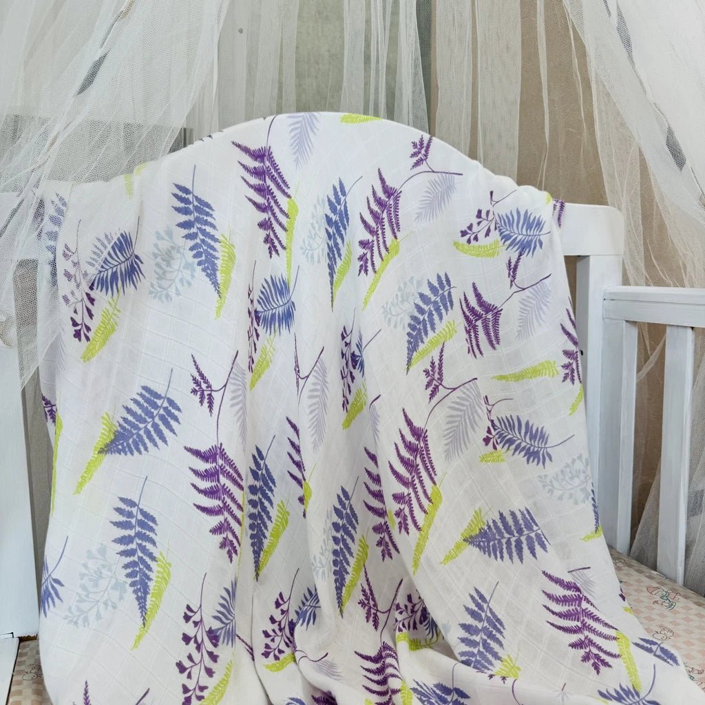 2026 New Organic Cotton Paris Swaddle Blanket Popular Styles Customize Designs for Baby Wrap Comforter - Baby Organic