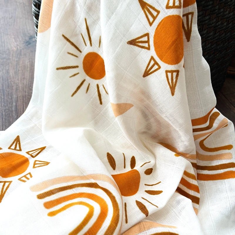 2026 New Organic Cotton Paris Swaddle Blanket Popular Styles Customize Designs for Baby Wrap Comforter - Baby Organic