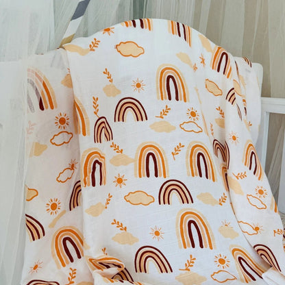 2026 New Organic Cotton Paris Swaddle Blanket Popular Styles Customize Designs for Baby Wrap Comforter - Baby Organic