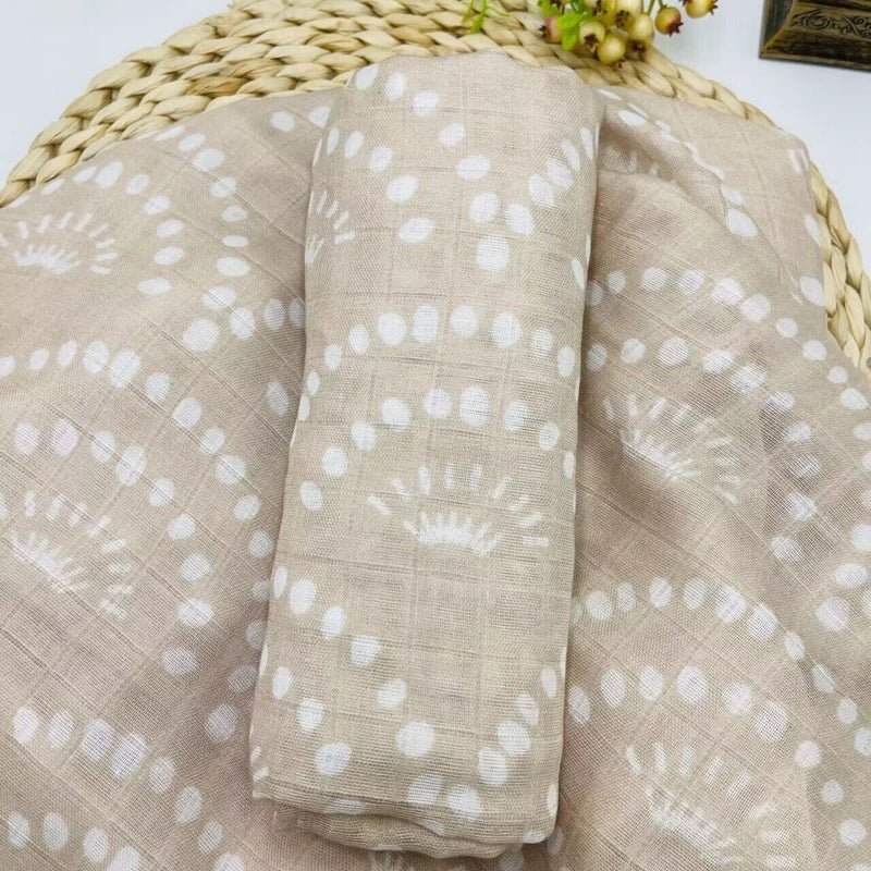 2026 New Organic Cotton Paris Swaddle Blanket Popular Styles Customize Designs for Baby Wrap Comforter - Baby Organic