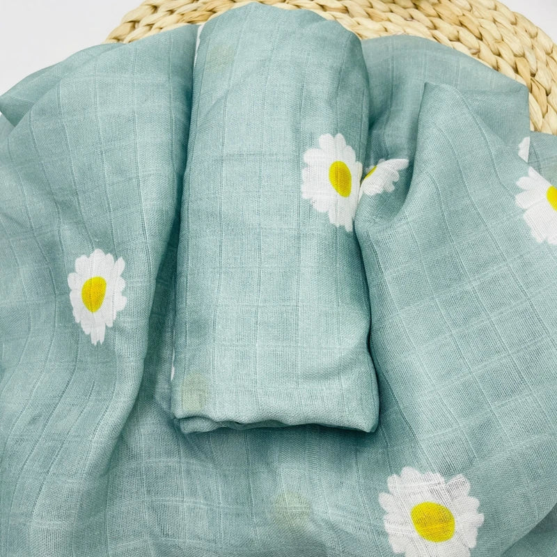 2026 New Organic Cotton Paris Swaddle Blanket Popular Styles Customize Designs for Baby Wrap Comforter - Baby Organic