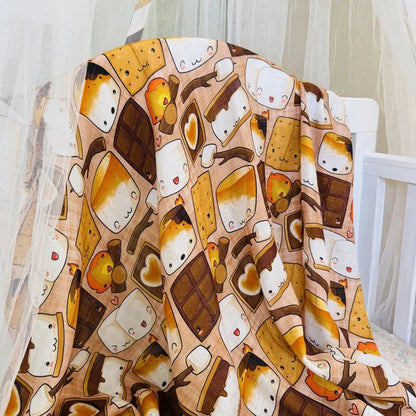 2026 New Organic Cotton Paris Swaddle Blanket Popular Styles Customize Designs for Baby Wrap Comforter - Baby Organic