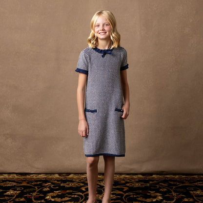 Organic Ruffle Edge Sweater Dress - Baby