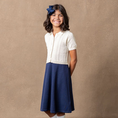 Organic French Schoolgirl Sweater Dress