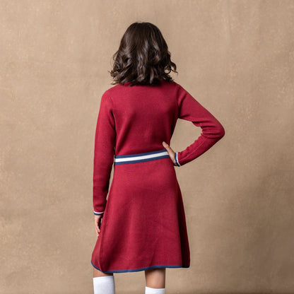Organic Henley Sweater Dress - Baby