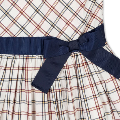 Organic Stretch Poplin Sash Dress