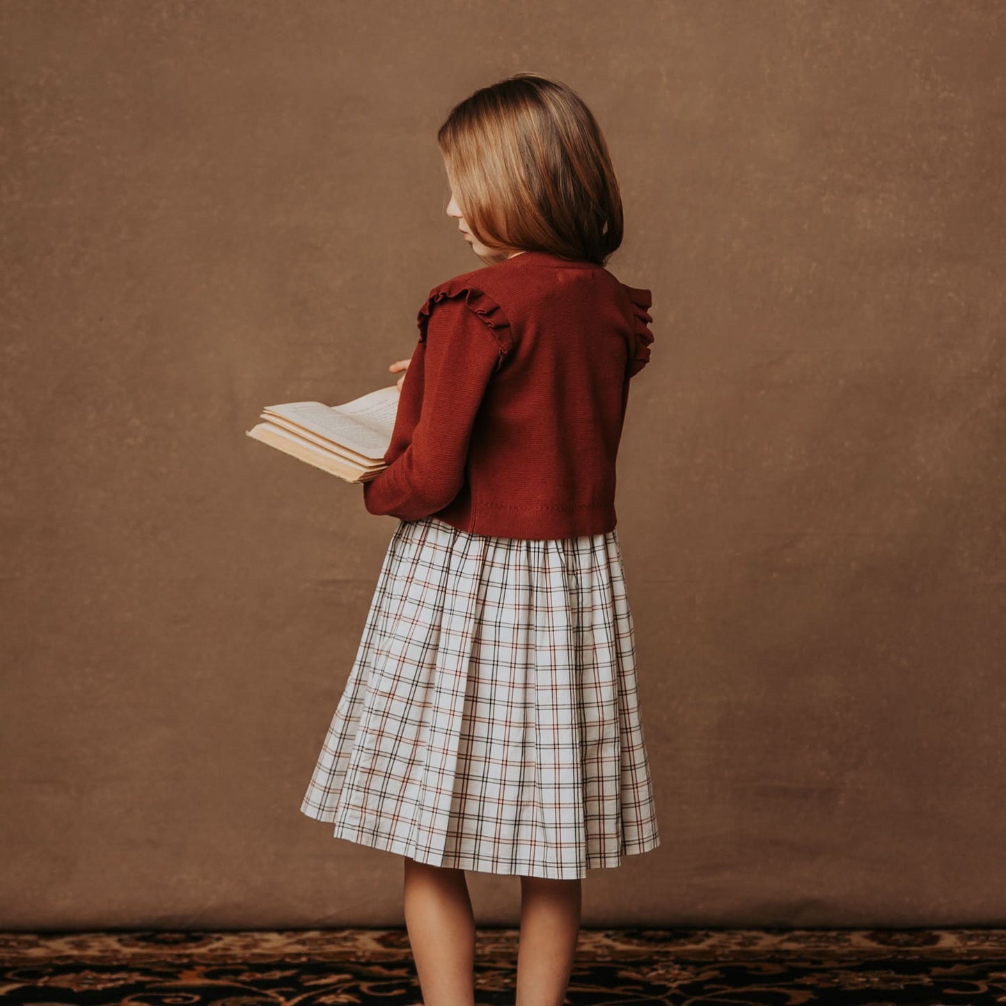 Organic Stretch Poplin Sash Dress