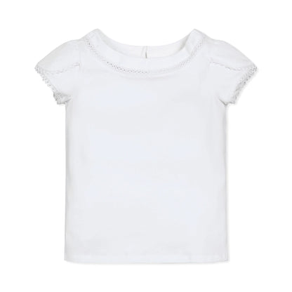 Organic Knit Top with Tulip Sleeves - Baby