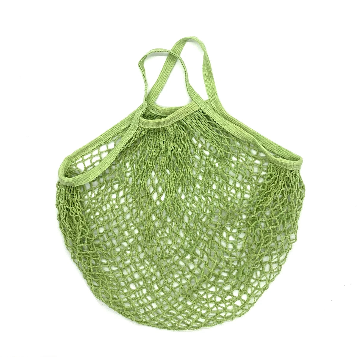 Reusable Grocery Bags Eco-Friendly Organic Cotton Mesh Tote Bags Portable Net String Bag for Shopping Storage Fruit Vegetable
