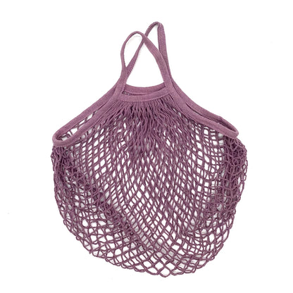 Reusable Grocery Bags Eco-Friendly Organic Cotton Mesh Tote Bags Portable Net String Bag for Shopping Storage Fruit Vegetable