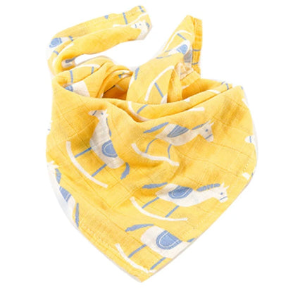 Hot Sale Baby Blankets Newborn Soft Organic Cotton Baby Bibs Muslin Swaddle Wrap Feeding Burp Cloth Towel Scarf Baby Stuff