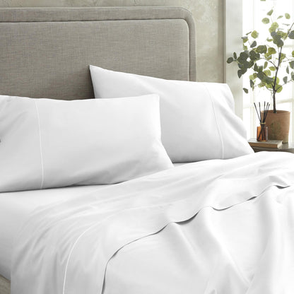 500 TC Sateen Fitted Sheet - Baby Organic