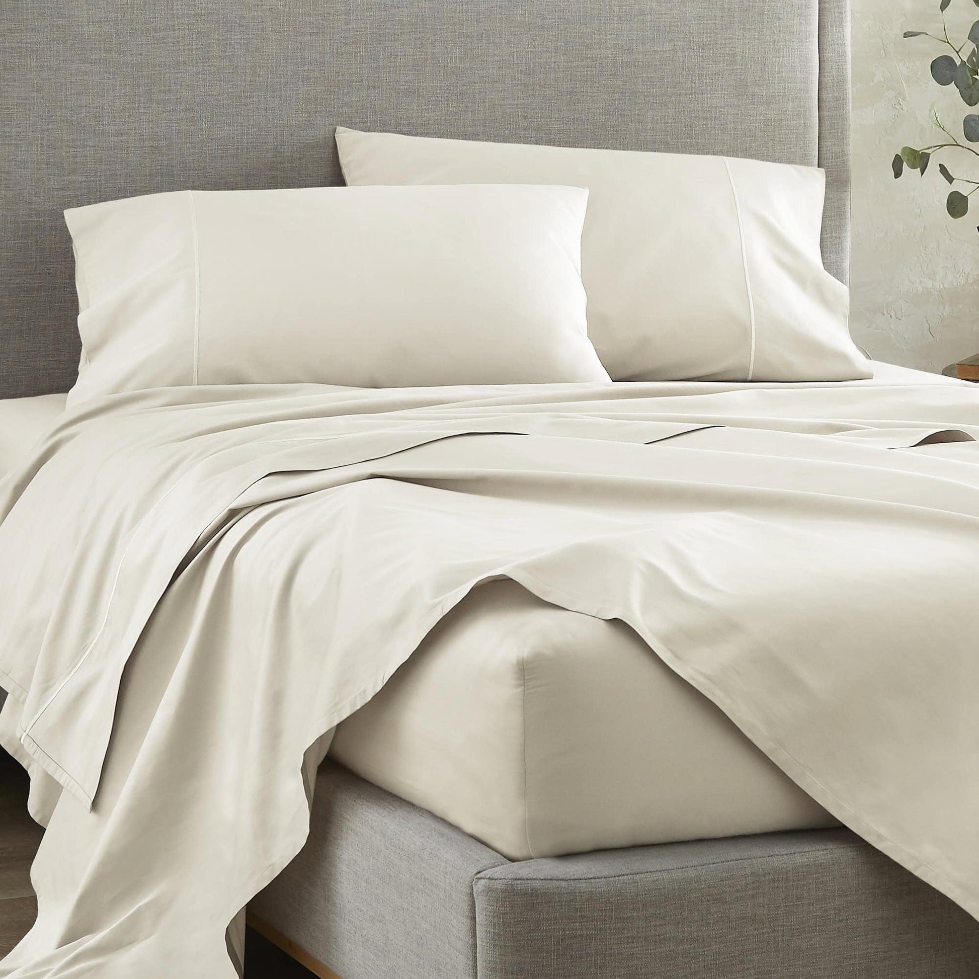 500 TC Sateen Fitted Sheet - Baby Organic