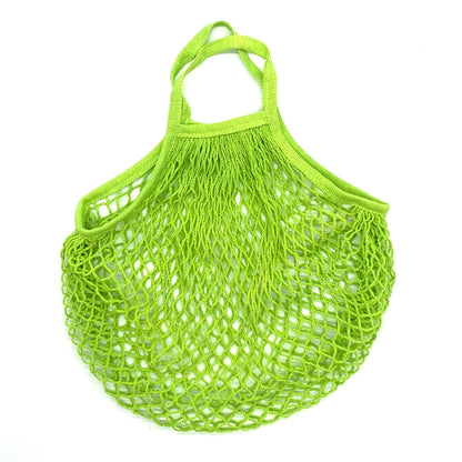 Reusable Grocery Bags Eco-Friendly Organic Cotton Mesh Tote Bags Portable Net String Bag for Shopping Storage Fruit Vegetable