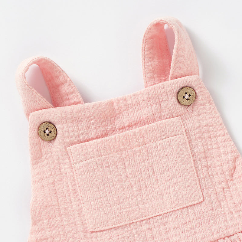 Organic Cotton Muslin Baby Dress-4