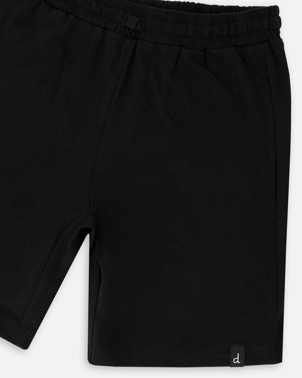 Organic Cotton Baby Shorts | Solid Black | Baby Organic Co
