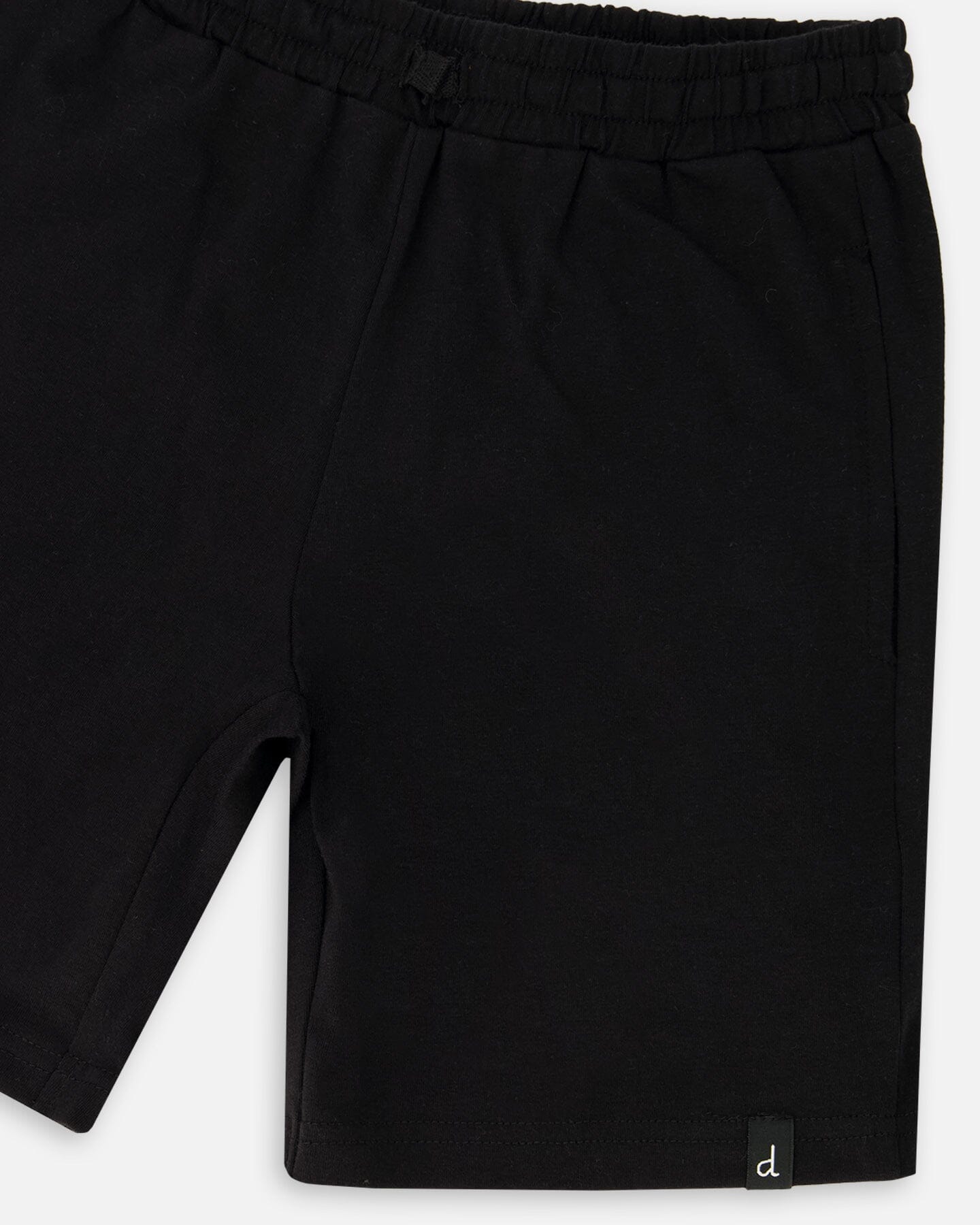 Organic Cotton Baby Shorts | Solid Black | Baby Organic Co