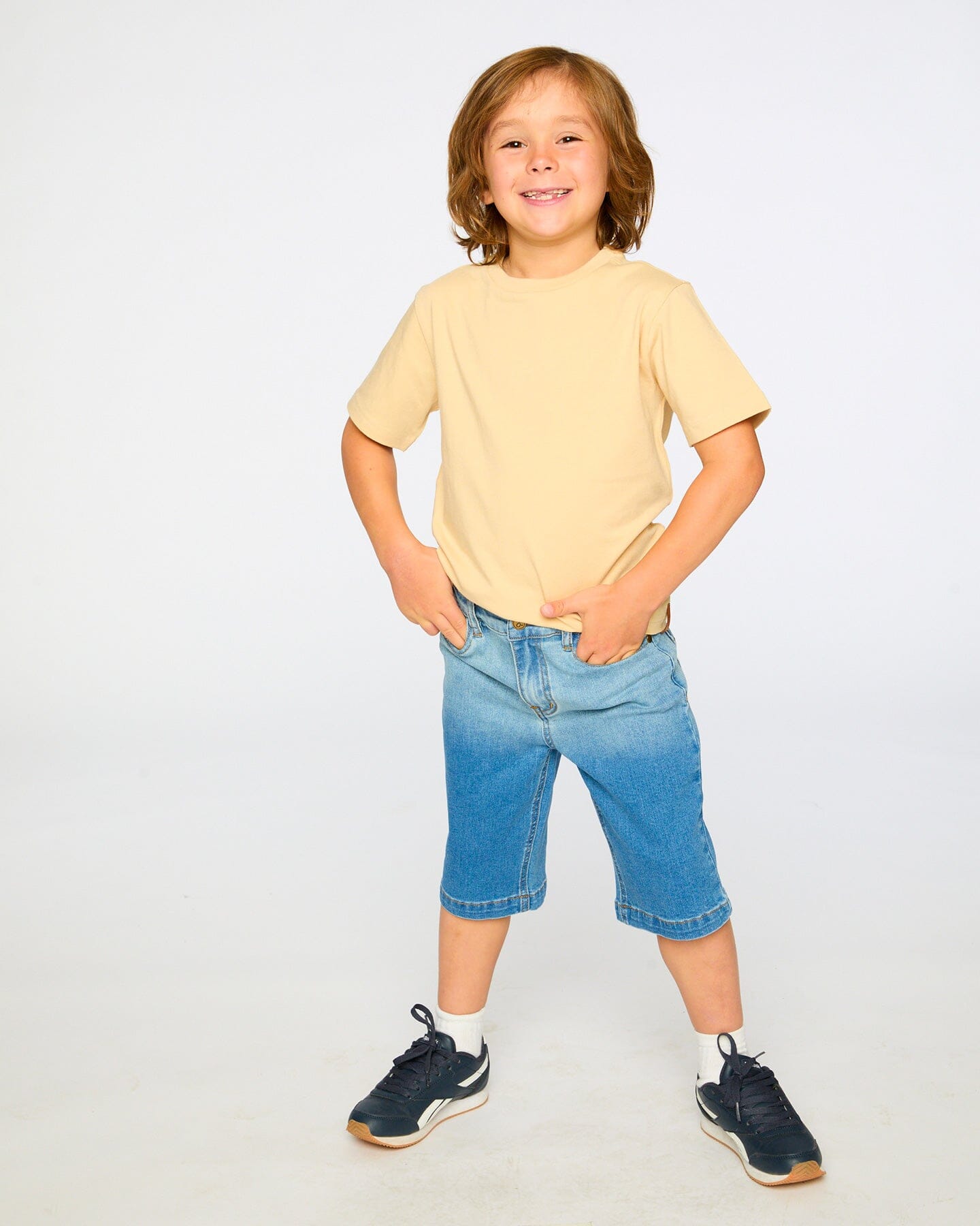 Organic Cotton Baby T-Shirt | Solid Beige | Baby Organic Co