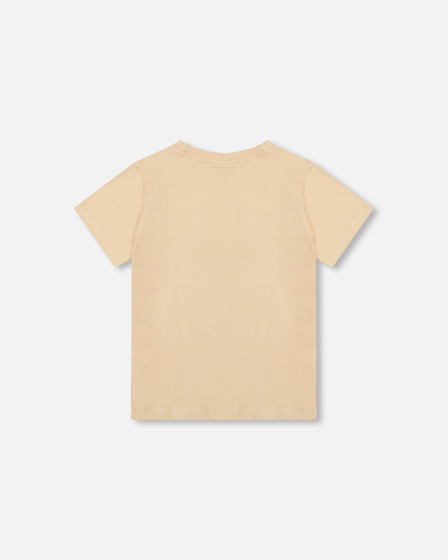 Organic Cotton Baby T-Shirt | Solid Beige | Baby Organic Co