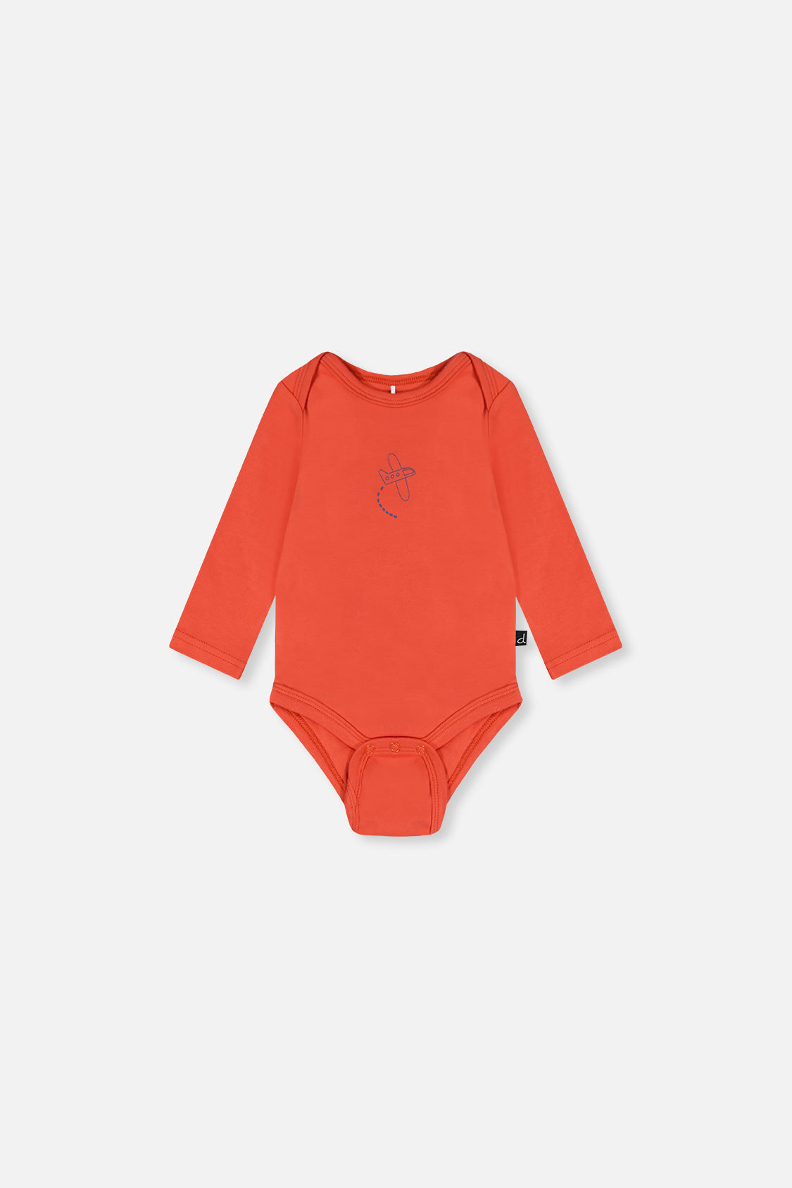 Three Pack Organic Cotton Onesie Beige Printed Airplanes