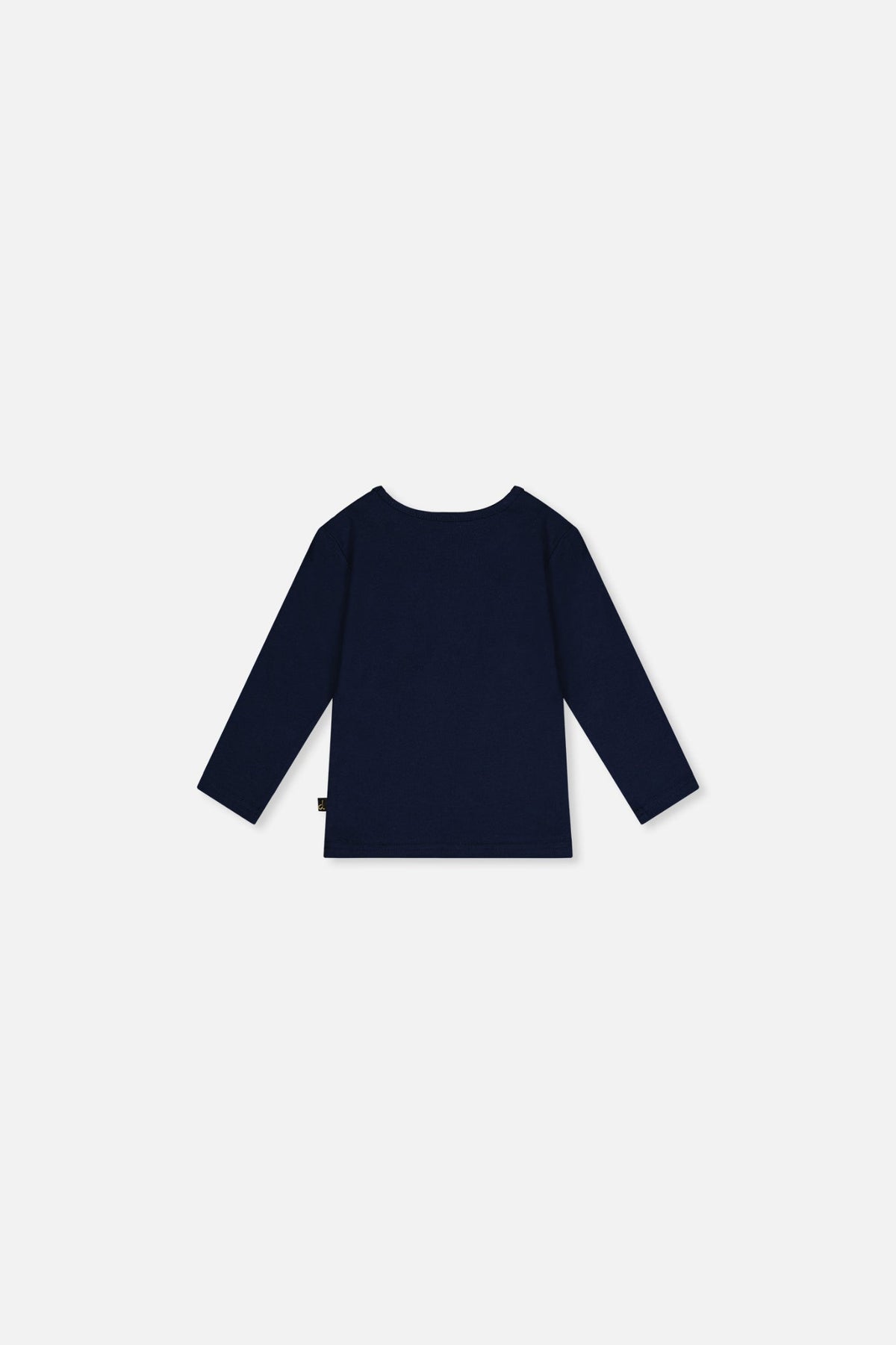 Baby Organic Cotton T-Shirt Royal Blue And Pink