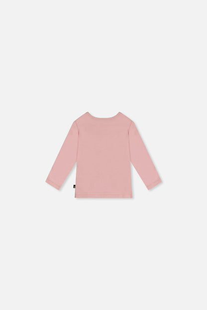 Baby Organic Cotton T-Shirt Pale Dusty Pink