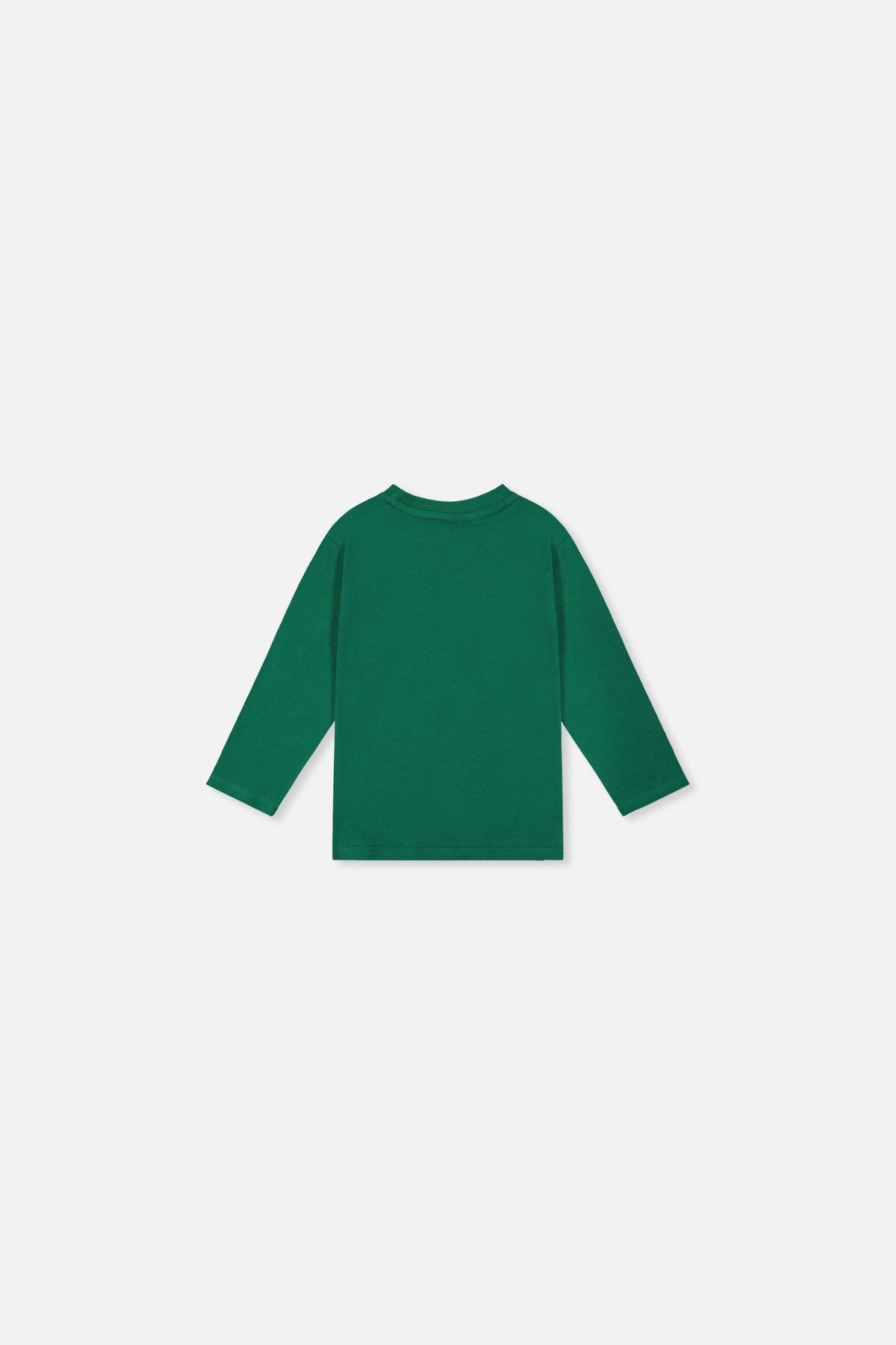 Baby Long Sleeve Organic Cotton T-Shirt Green