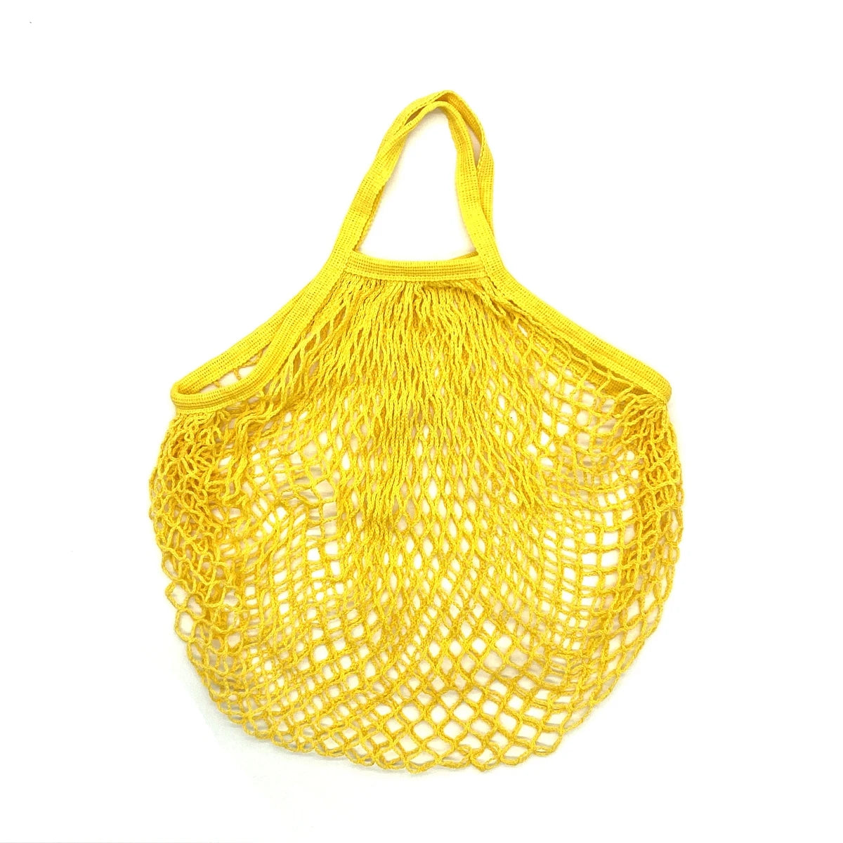 Reusable Grocery Bags Eco-Friendly Organic Cotton Mesh Tote Bags Portable Net String Bag for Shopping Storage Fruit Vegetable