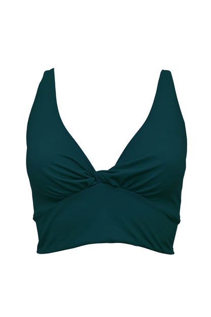 Ada Organic Cotton Twist Around Sports Bra - Baby Organic