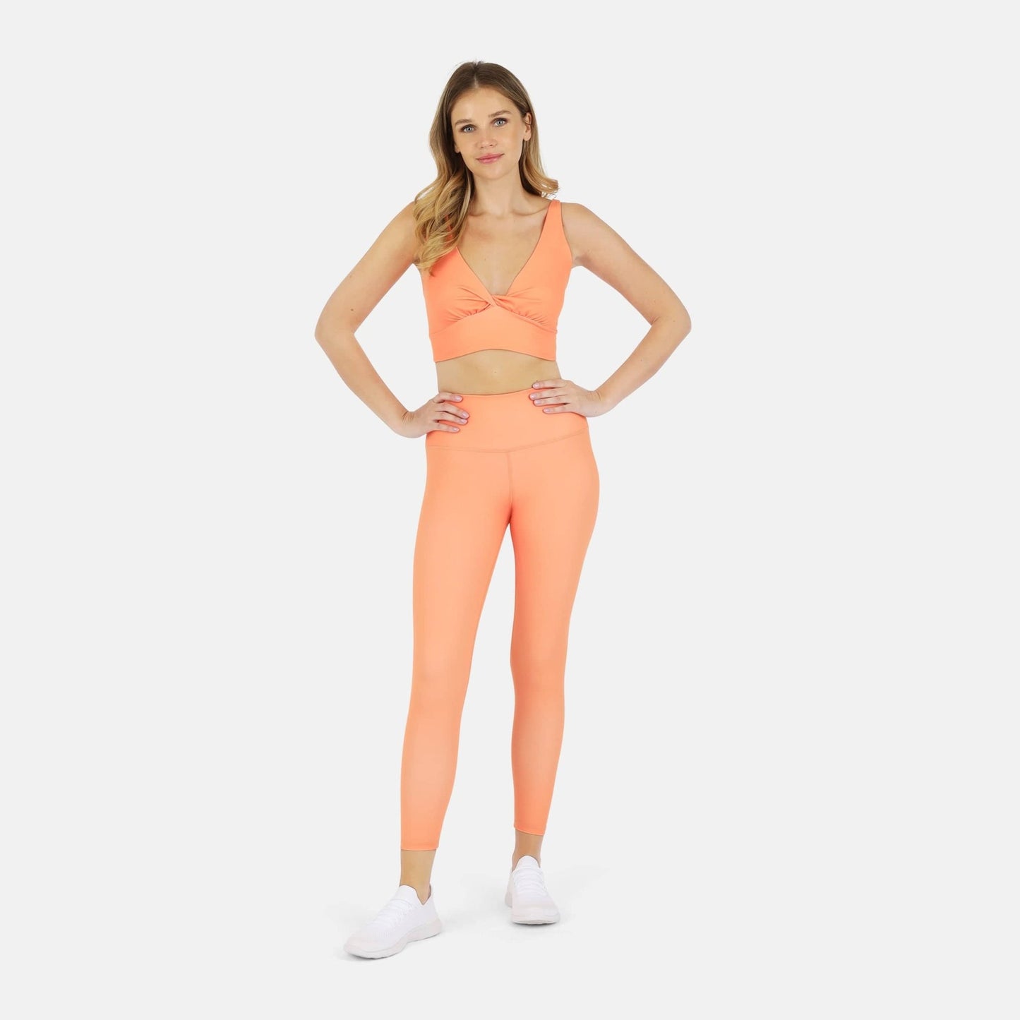 Ada Organic Cotton Twist Around Sports Bra - Baby Organic
