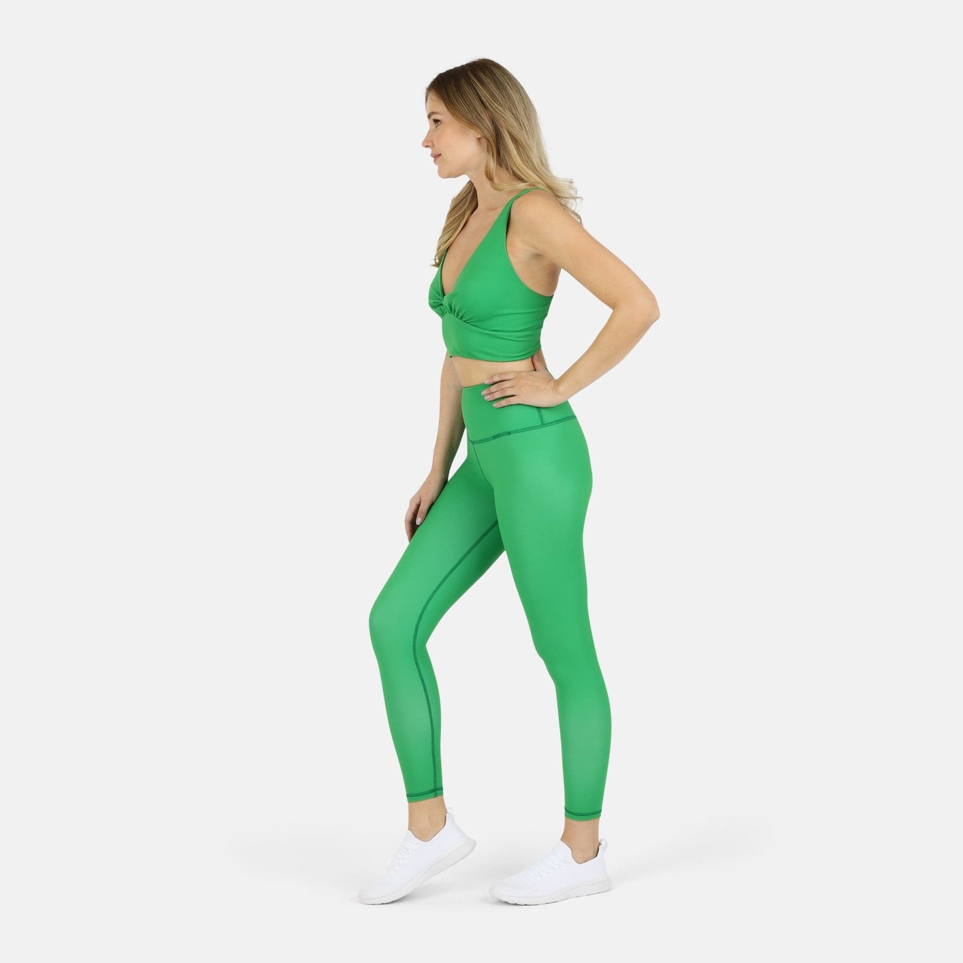 Ada Organic Cotton Twist Around Sports Bra - Baby Organic