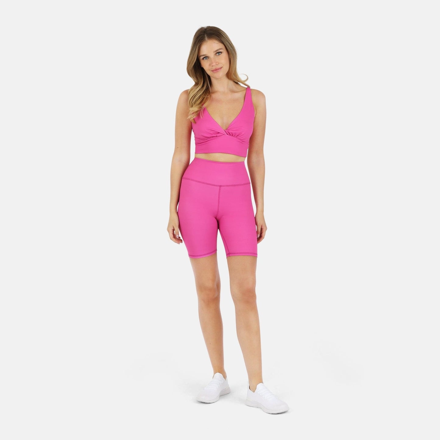 Ada Organic Cotton Twist Around Sports Bra - Baby Organic