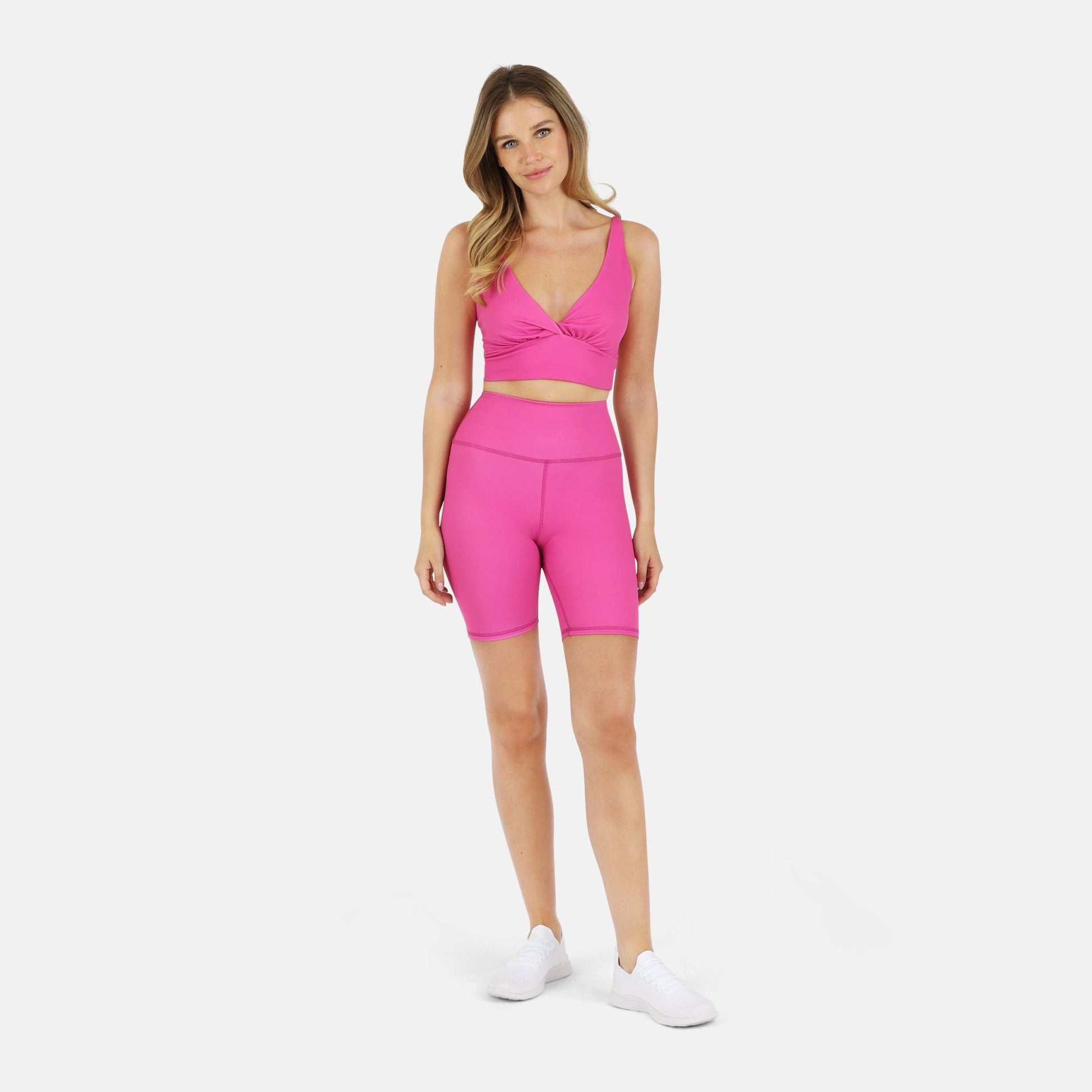 Ada Organic Cotton Twist Around Sports Bra - Baby Organic