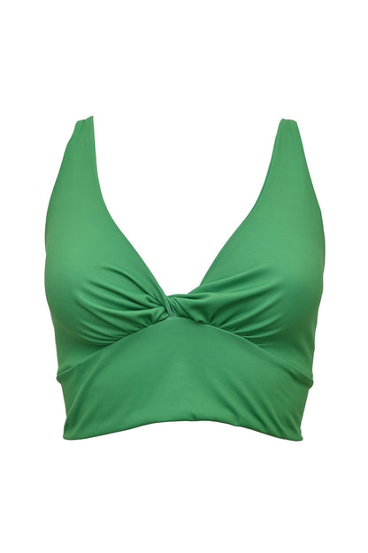 Ada Organic Cotton Twist Around Sports Bra - Baby Organic
